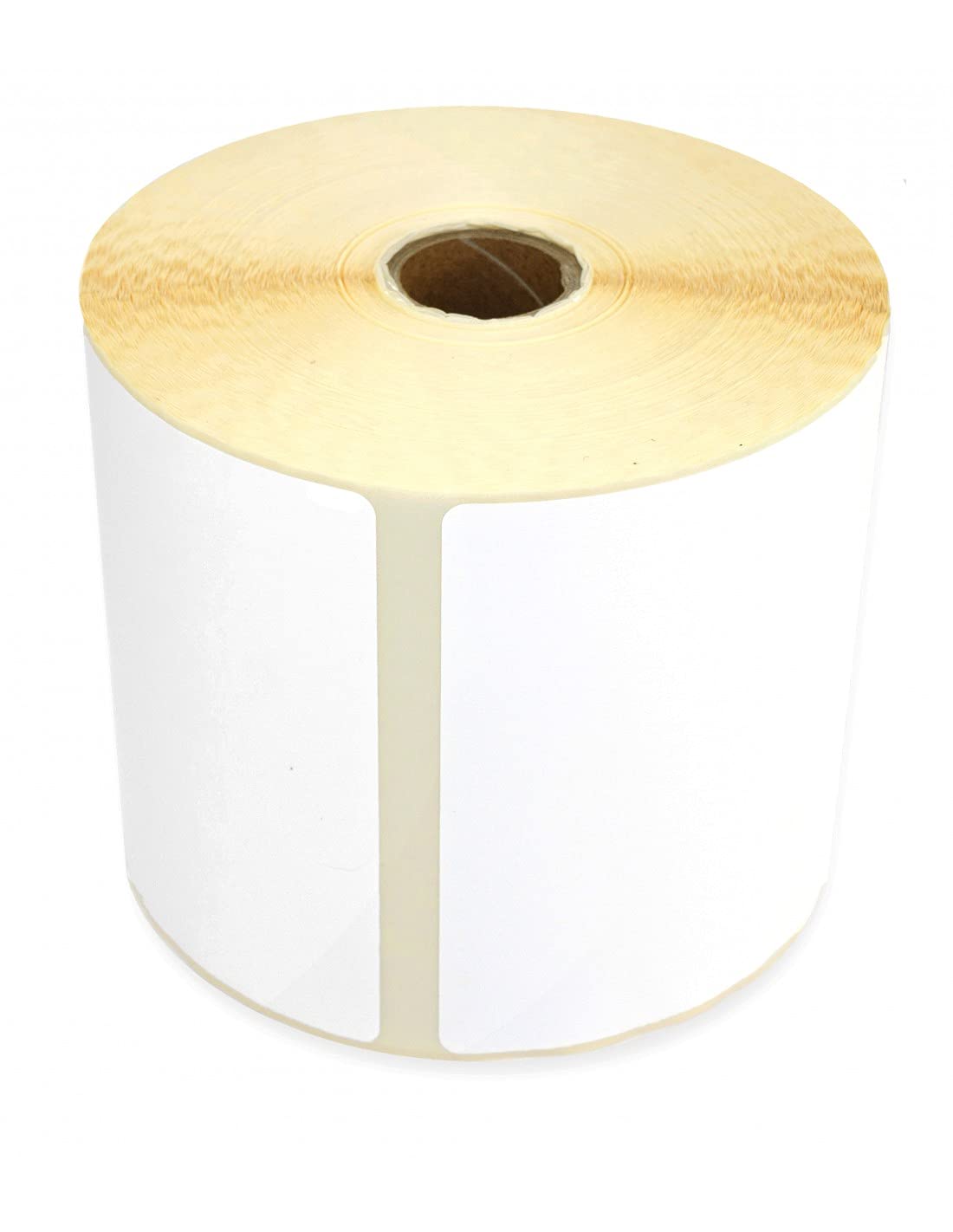 Netuno 1 roll of White Thermal Labels 100x220 mm 4x8.66 in 400 Pieces self-Adhesive Paper Labels for Thermal Printing Labelling Packages barcodes Address Shipping Package Label Blank Perforated Label
