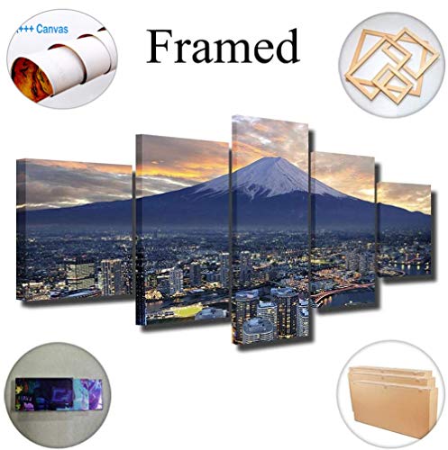 CDSWER Prints op canvas, canvas muurkunst 5 stuk canvas afdrukken gepersonaliseerde geschenken voor woonkamer slaapkamer… - Afbeelding 6