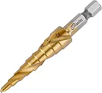 MTX Broca Escalonada HSS Professional, Aço Rápido de Alta Precisão para Furos em Metal, Plástico e Madeira (4-12 mm)