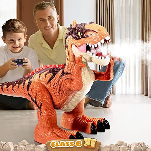 Dx DA xIN Remote Control Dinosaur Toys Interactive Programmable Robot