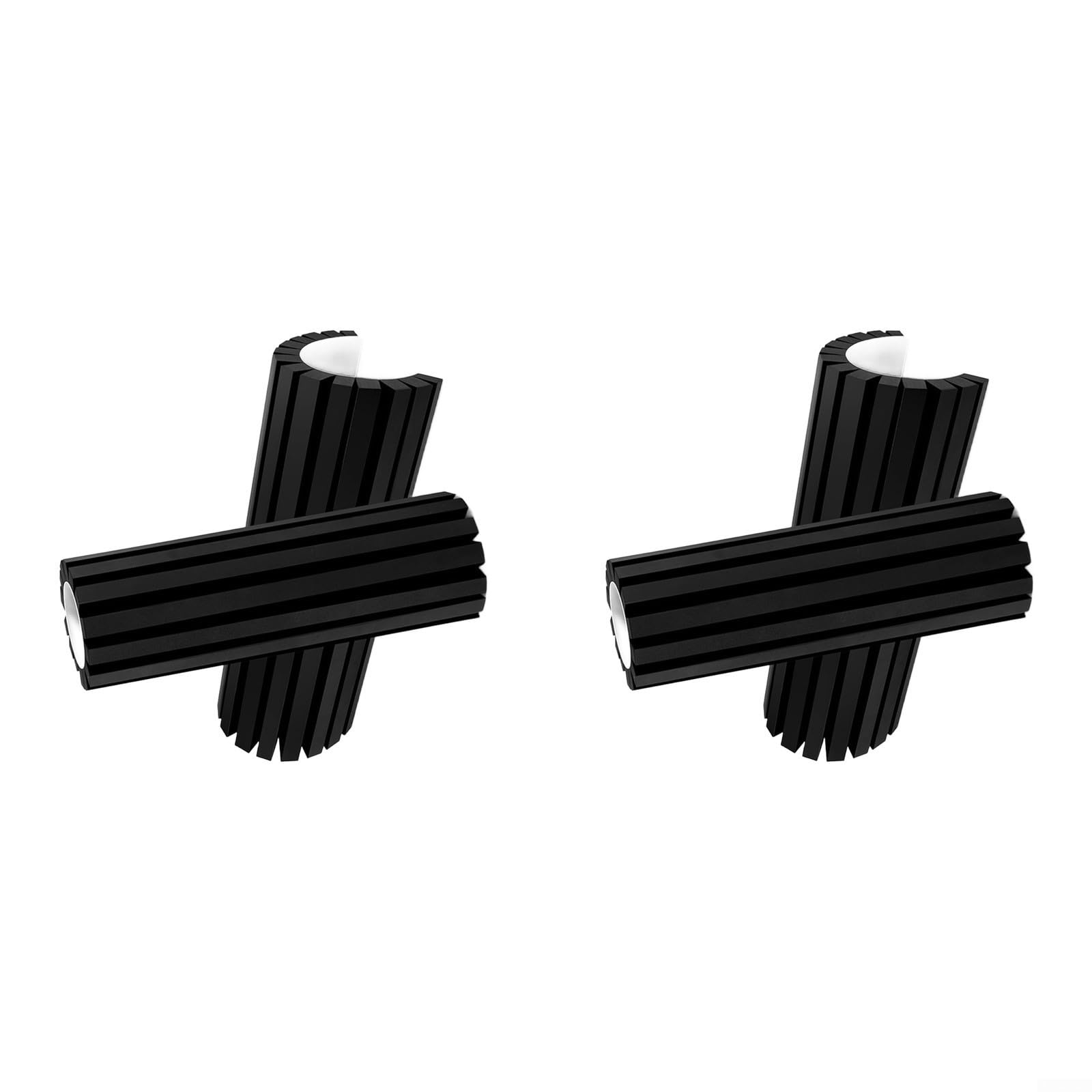 Lot de 4 protections murales de garage en mousse EVA avec dos solide, amortisseur anti-collision pour portes de voiture, idéal pour la sécurité de la maison, du garage et du parking
