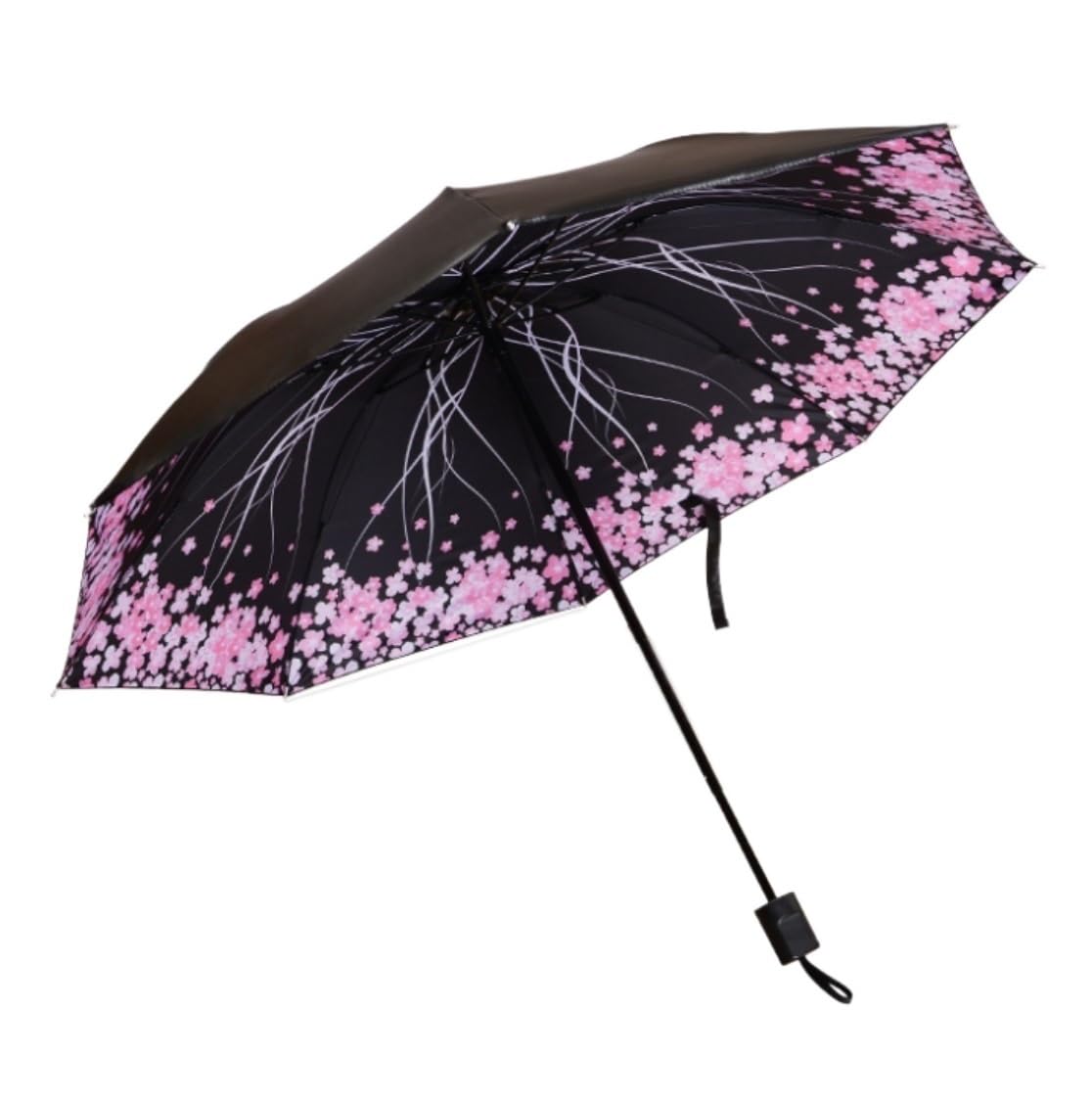 Paraguas Paraguas Plegable para El Sol Protector Solar Protección UV Mujer Compacto Sombrilla Portátil Lluvia De Doble Uso Paragua De Viaje(G)