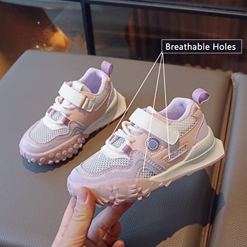 Lightweight Running Shoes for Kids,Mesh Upper Knit Sneakers,Girls Boys Athletic Shoes Breathable, Cool, Summer2