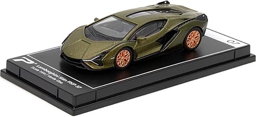 Escala 1:64 Lamborghini Sian FKP 37 Verde GEA Hypercar League Colección No.7