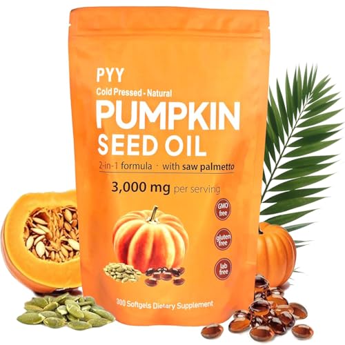 PYY Pumpkin Seed Oil and Saw Palmetto Softgels
