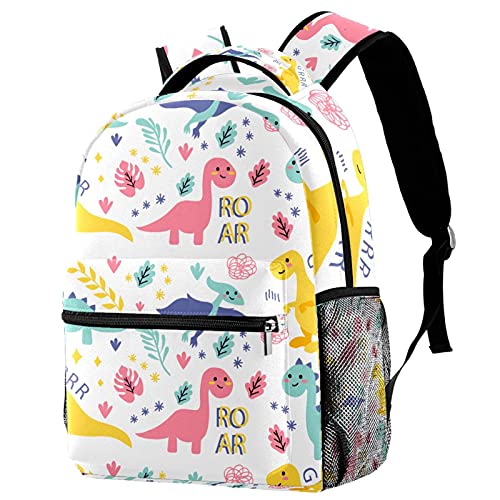 Sac à dos portable 14" dinosaure pour le collège et les sorties