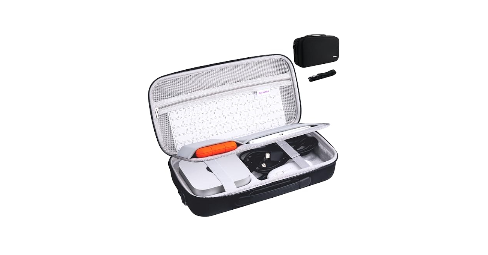 Mac Mini M4 16/256 Magic Trackpadセット Amazon.com: Travel Case for Apple Mac mini M4/M4 Pro - Mac