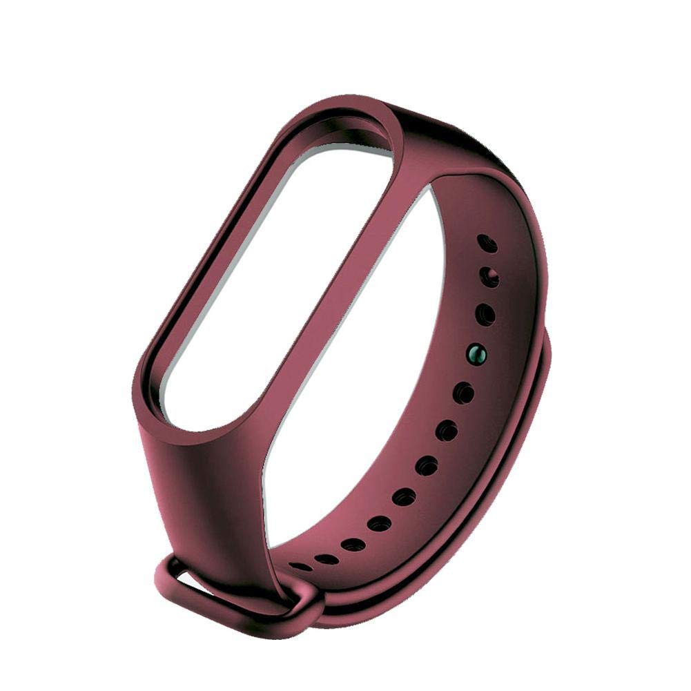 Strap Replacement Compatible with Xiaomi Mi Band 3/4, Bracelet Wristbands Accessories Silicone for Xiaomi Mi Band 3/4