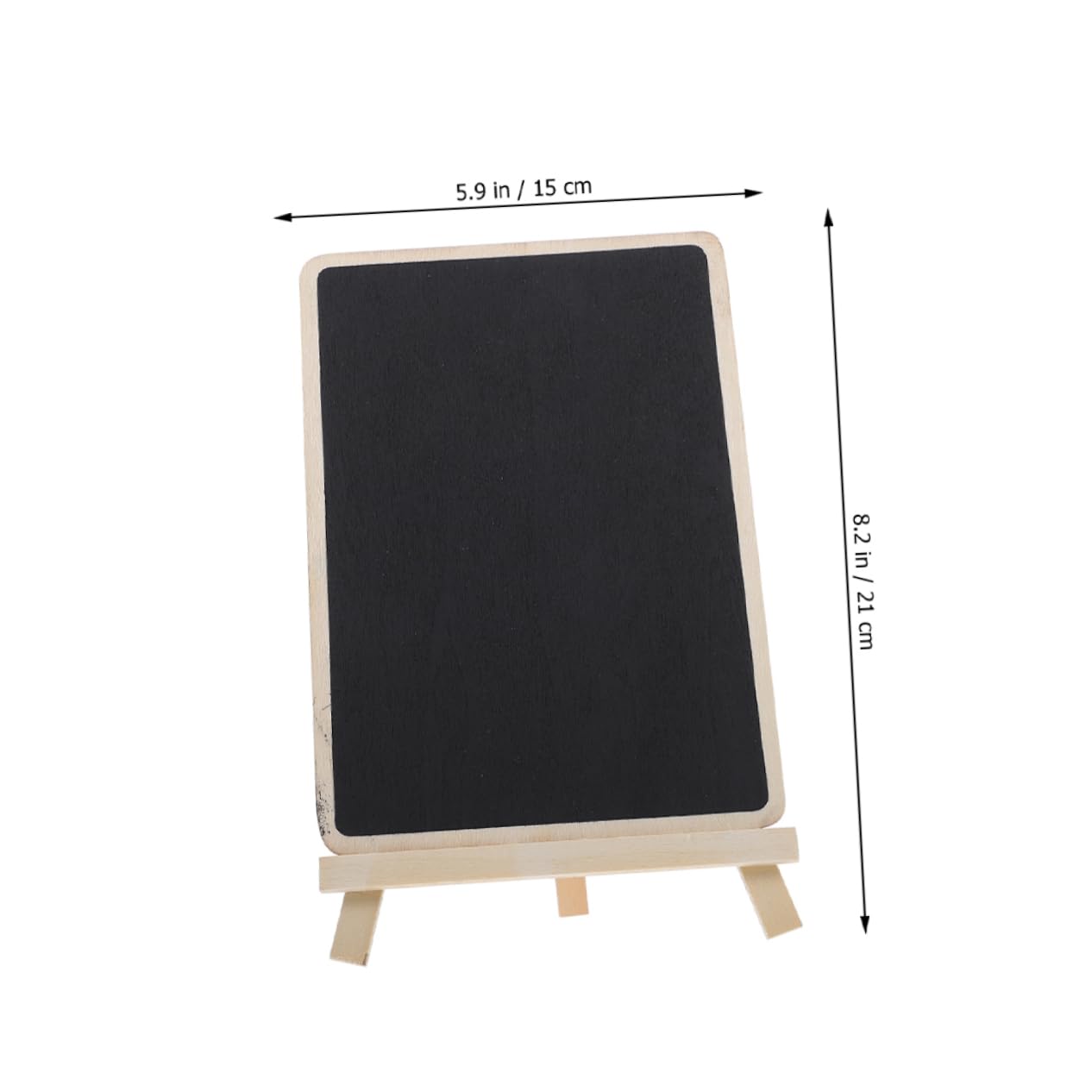 MAGICLULU 4 Set Lavagna Piccola Lavagna Memo Pad Ufficio Scrivania Negozio Di Arredamento Gesso Bordo Da Tavolo Lavagna Bordo Nero Per La Scrittura Piccolo Cancellare 4 pezzi * 4