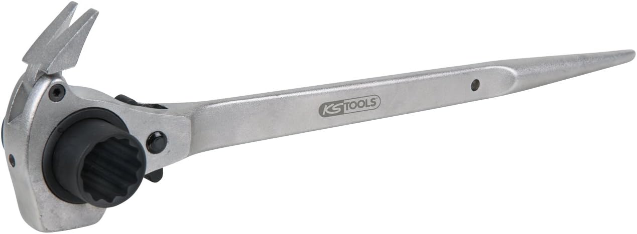 KS TOOLS 4 in 1 Scaffolding Wrench, 19x22 mm