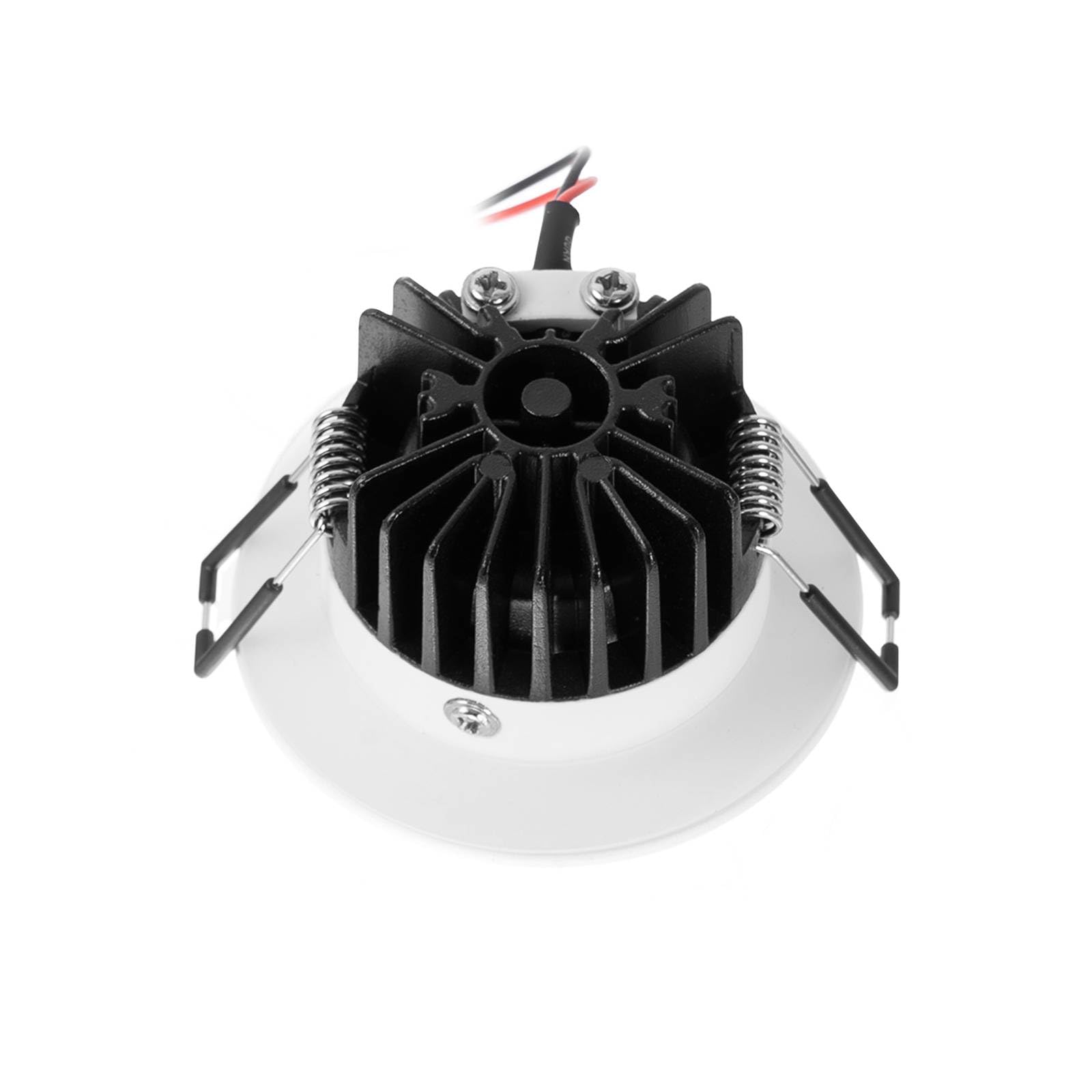 Arcchio LED Spot encastrable Lirin à intensité variable (Moderne) en Blanc Aluminium e. a. pour Salon & Salle manger (1 lampe,à), HT lampe