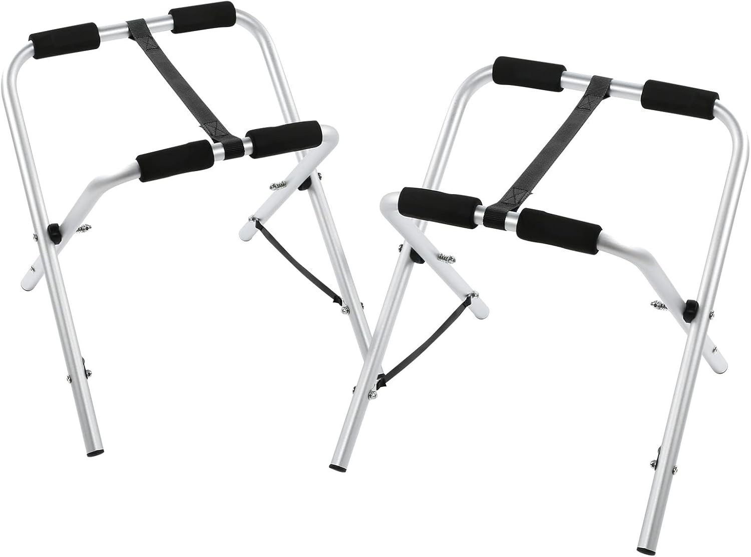 Luocute Kayak Stand, Folding Bracket Aluminium Alloy Portable Canoe Rack Stand Storage Rack, with Easy Assembly for Kayak Surfboard Accessory
