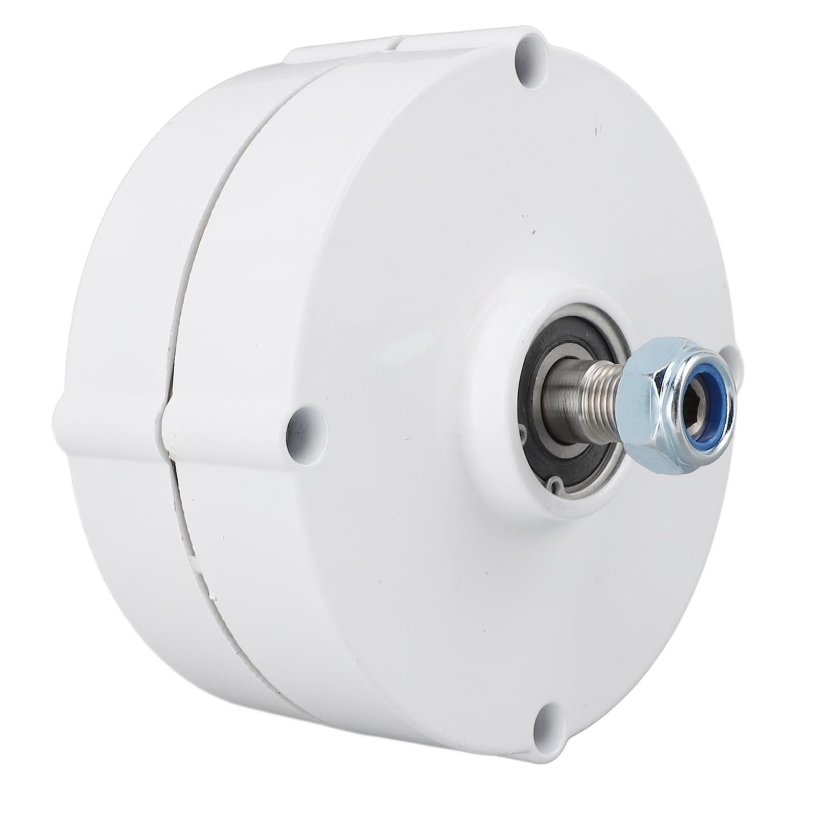 Cocoarm Generatore a Magnete Permanente Alternatore Trifase a Doppio Albero da 24 V con Struttura in Acciaio Al Carbonio in Lega di Alluminio per Uso Domestico di Turbine Eoliche Verticali e (200W)