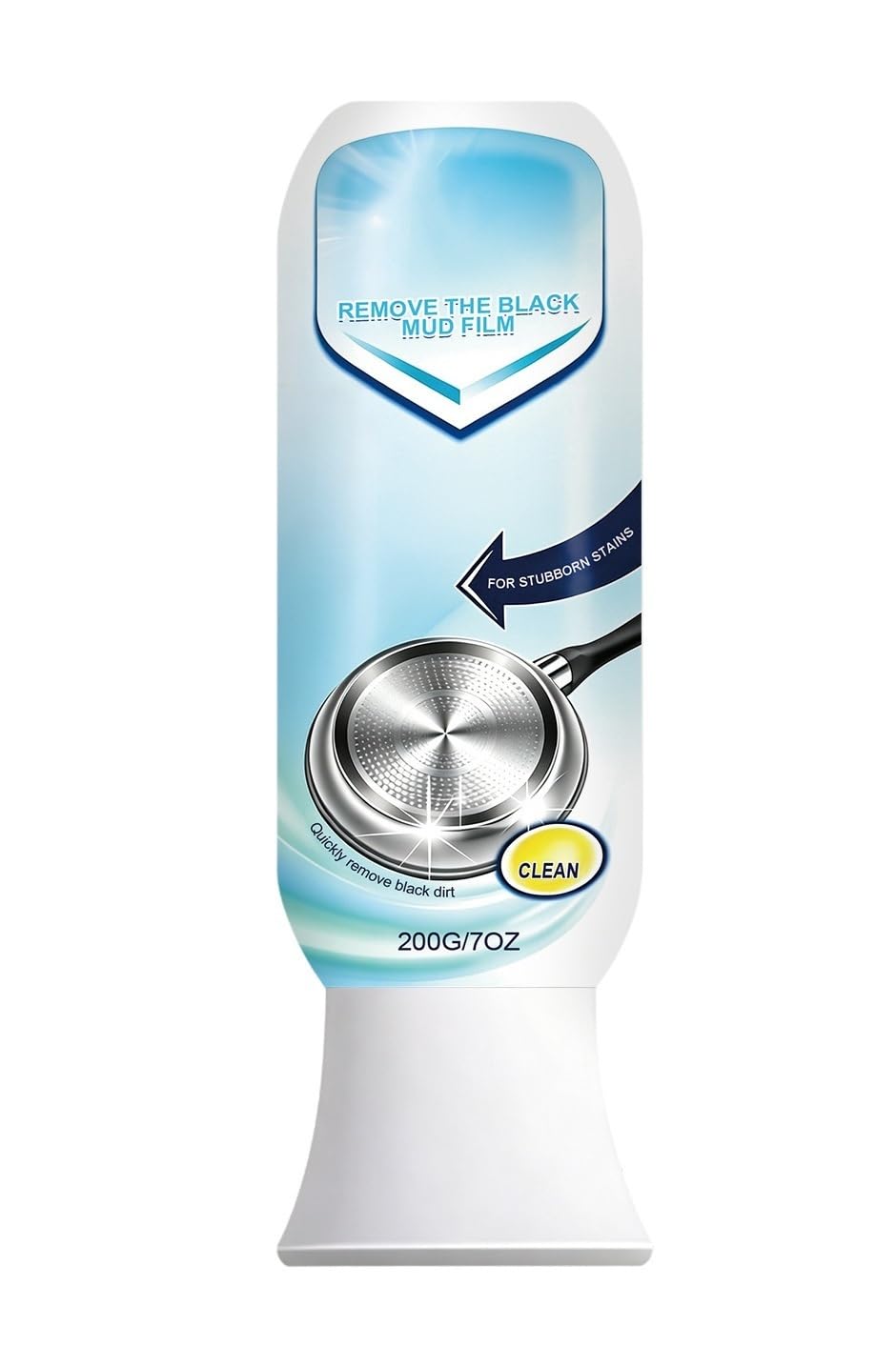 Limpiador de utensilios cocina 200 g | Trata las manchas difíciles y restaura un acabado limpio y brillante.(2pcs)