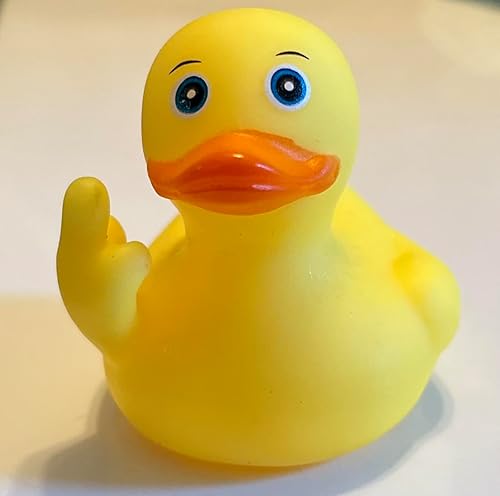 Miniatura 4 de El pato de goma del dedo, pato de goma del dedo medio