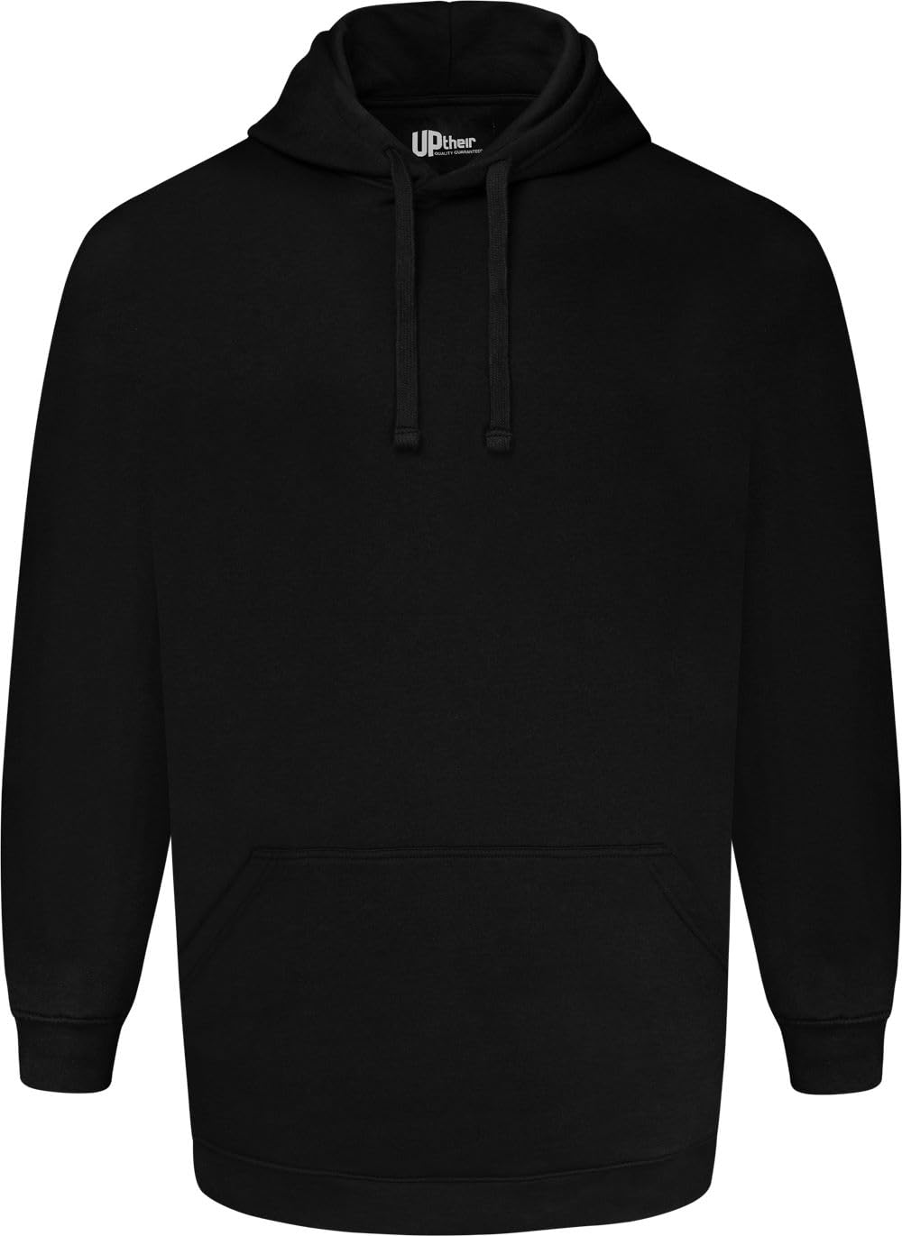 Uptheir Mens Nest Over The Head Essential Hoodie - Black - 6XL