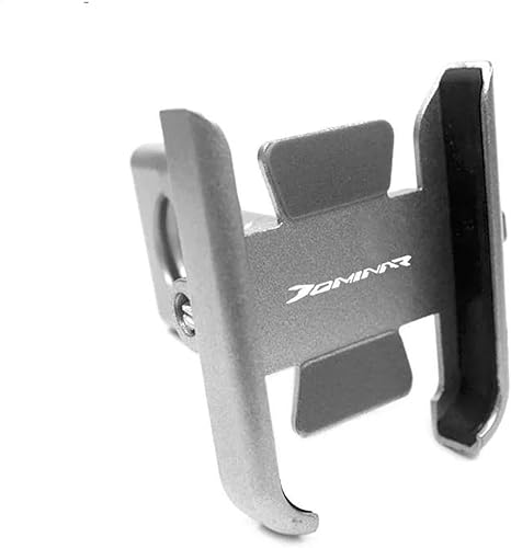 KAnduo Para Dominar Logo para Bajaj para Dominar 400 para Dominar400 Accesorios de motocicleta Manillar Soporte de teléfono móvil Soporte GPS