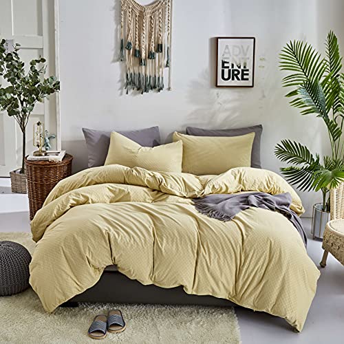 Houseri Beige Velvet Comforter Set King Cream Colored Fluffy Comforter Bedding Cream Yellow Micromink Sherpa Comforters King Fuzzy Bed Comforter Warm Flannel Plush Bedding Sets King #TOP8