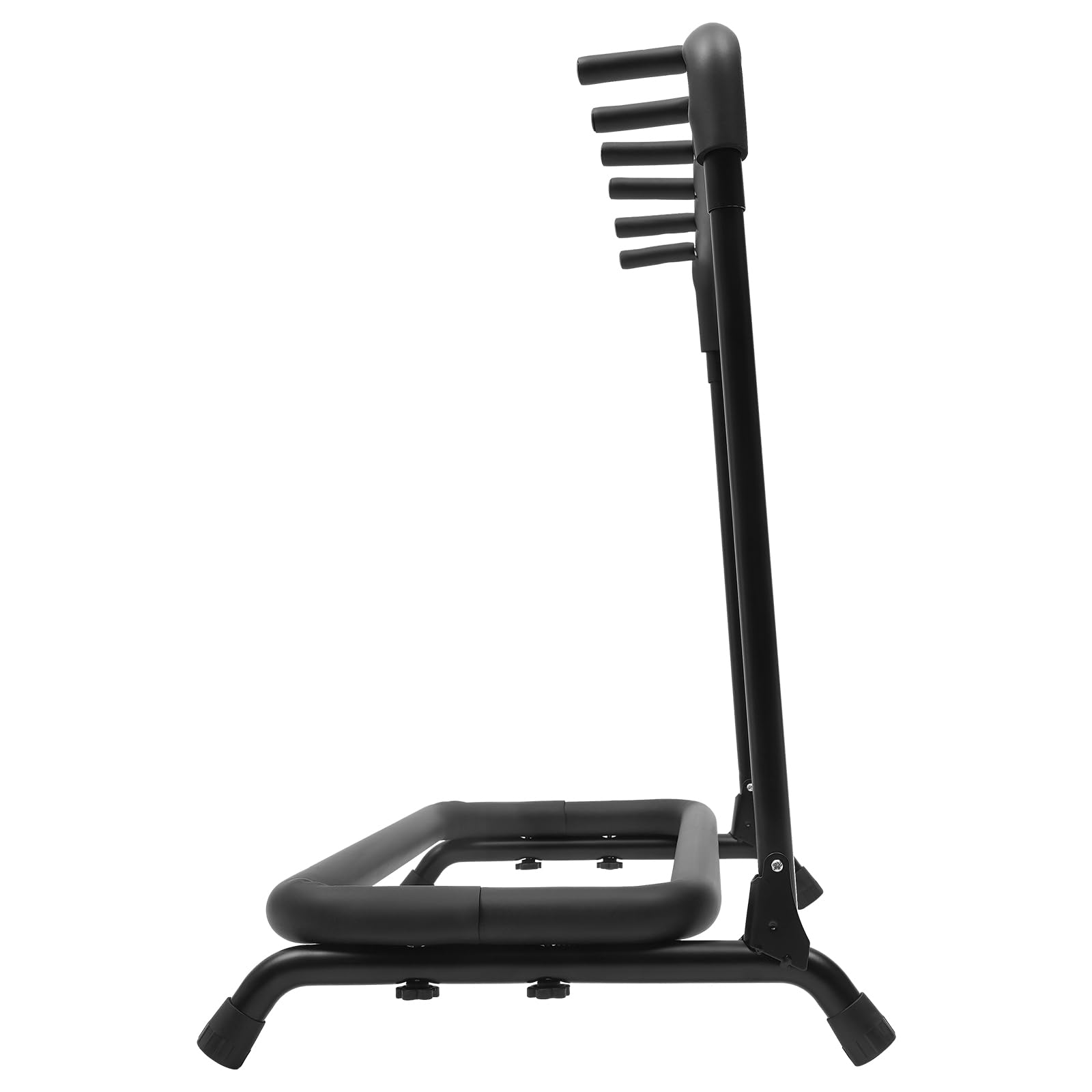 Gitarrenständer, 5 Fach Faltbar Gitarrenständer Tragbar Multistand Gitarrenstativ Gitarrenstaender Mehrfach für Akustikgitarre Schwarz Guitar Stand
