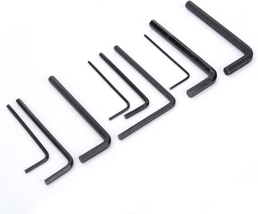 ciciglow 9-Piece Guitar Hex Wrench Set, Carbon Steel