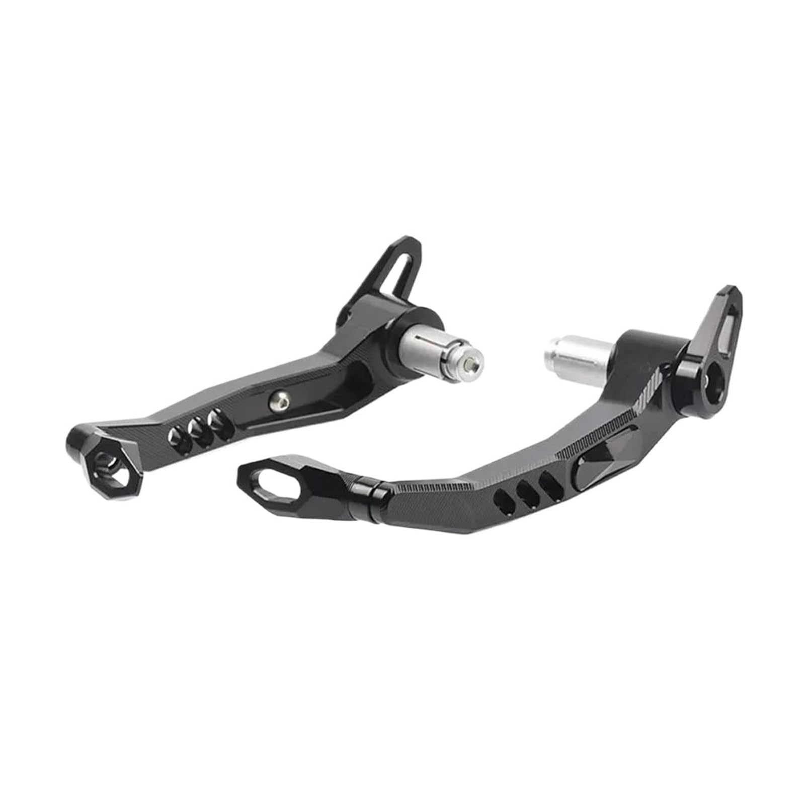 Hjtedhe Black For N-Max 125 2015-2017 Motorcycle Clutch And Brake Lever Handlebar Protector Accessories Motorcycle Handlebar Lever Guards(Black)