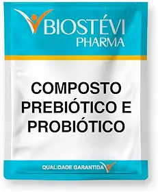 Composto Prebiótico e Probiótico – 30 sachês | Equilíbrio da flora intestinal