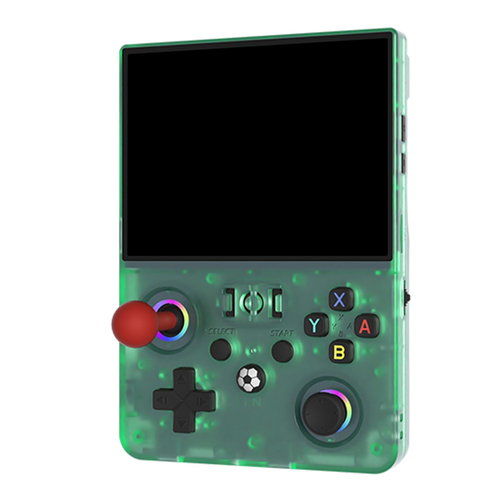 Handheld Spielkonsole 4,5 Zoll Retro Gaming Konsole 64GB USB (Klargrün) | E-Sport & Gaming 4,5 Zoll Display 64GB Speicher USB Anschluss Kunststoff & Metall Kompakt & tragbar
