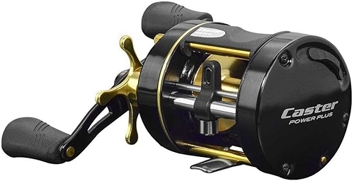 CARRETILHA MARINE SPORTS CASTER POWER PLUS 400 6BI - ESQUERDA