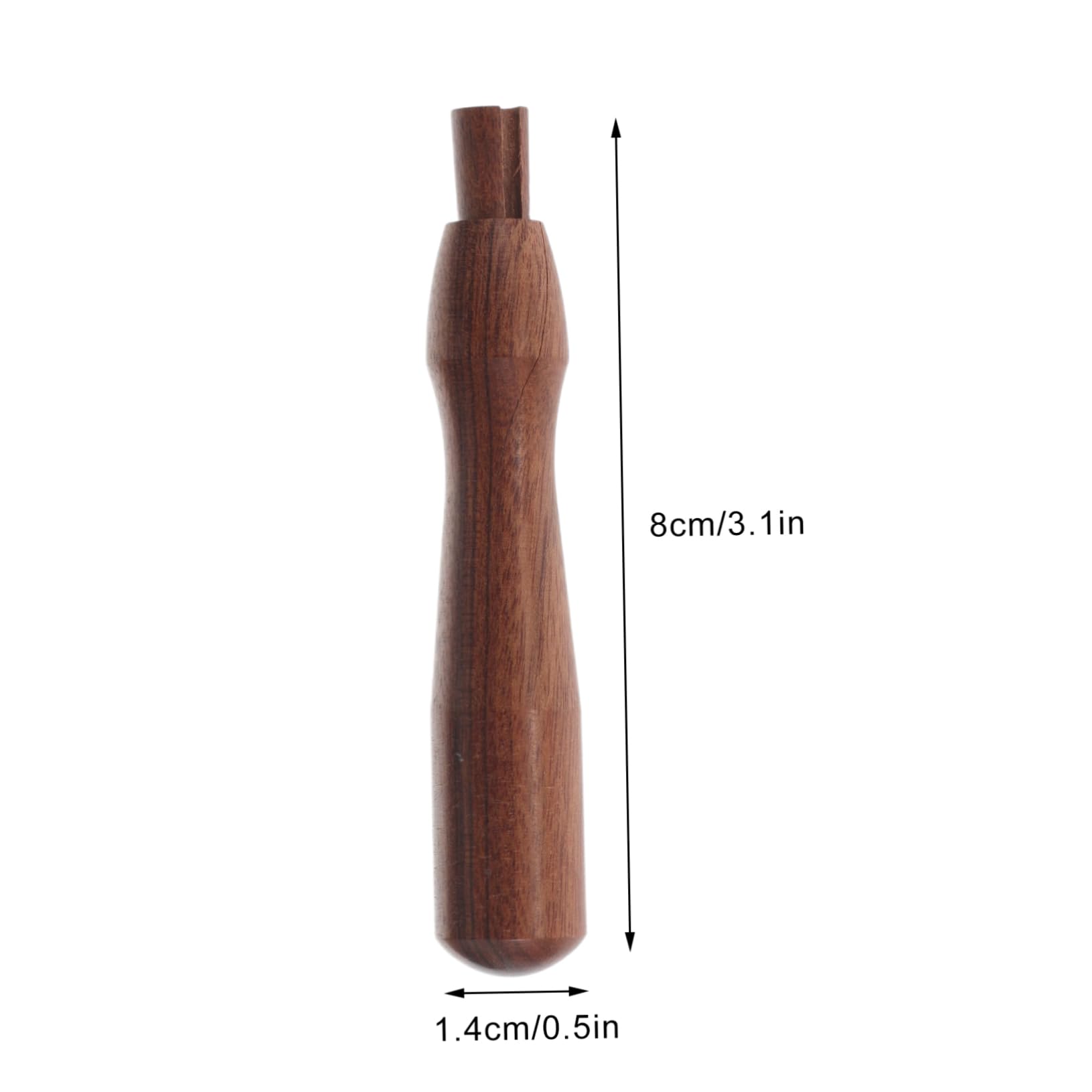 ULDIGI Wooden Handle for Needle Felting Tools DIY Felting Craft Supply Comfortable Grip Multi-Function Tool