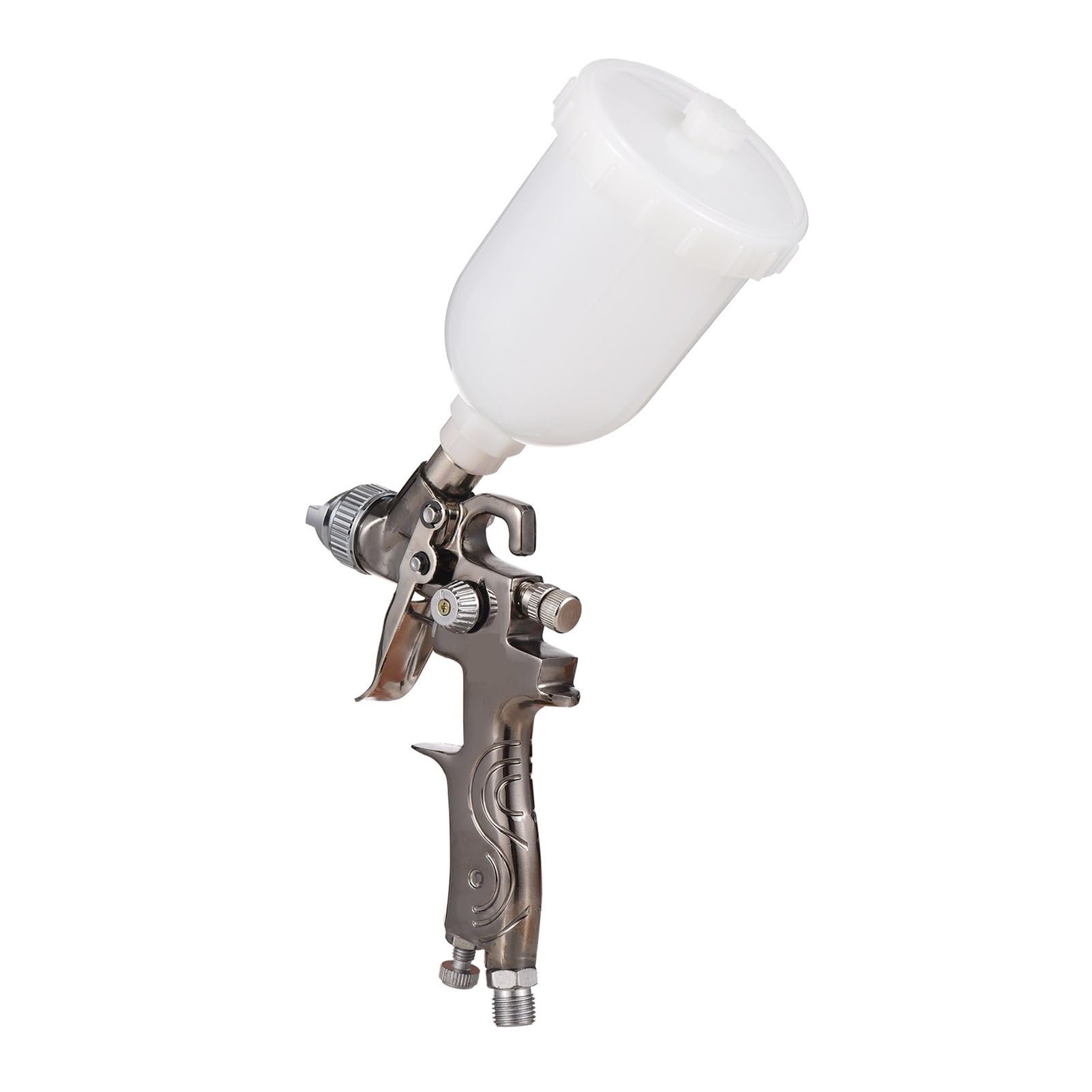 Pistola de Pintura, Pistola de pulverización de pintura, boquilla de 0,8mm, taza de líquido de 250ml, pulverizador de aerógrafo, pintura, muebles y pared de coche
