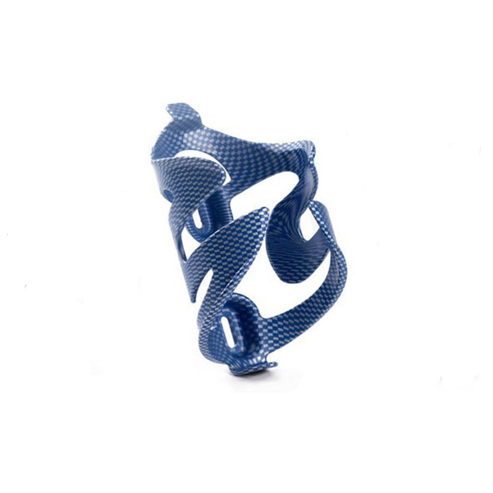 Leheybia 1 Pcs Carbon Fiber Lightweight Bicycle Water Bottle Cage for Cycling Mountain Bike Bottle Cage Water Cup Holder Bike Stand (Blue)