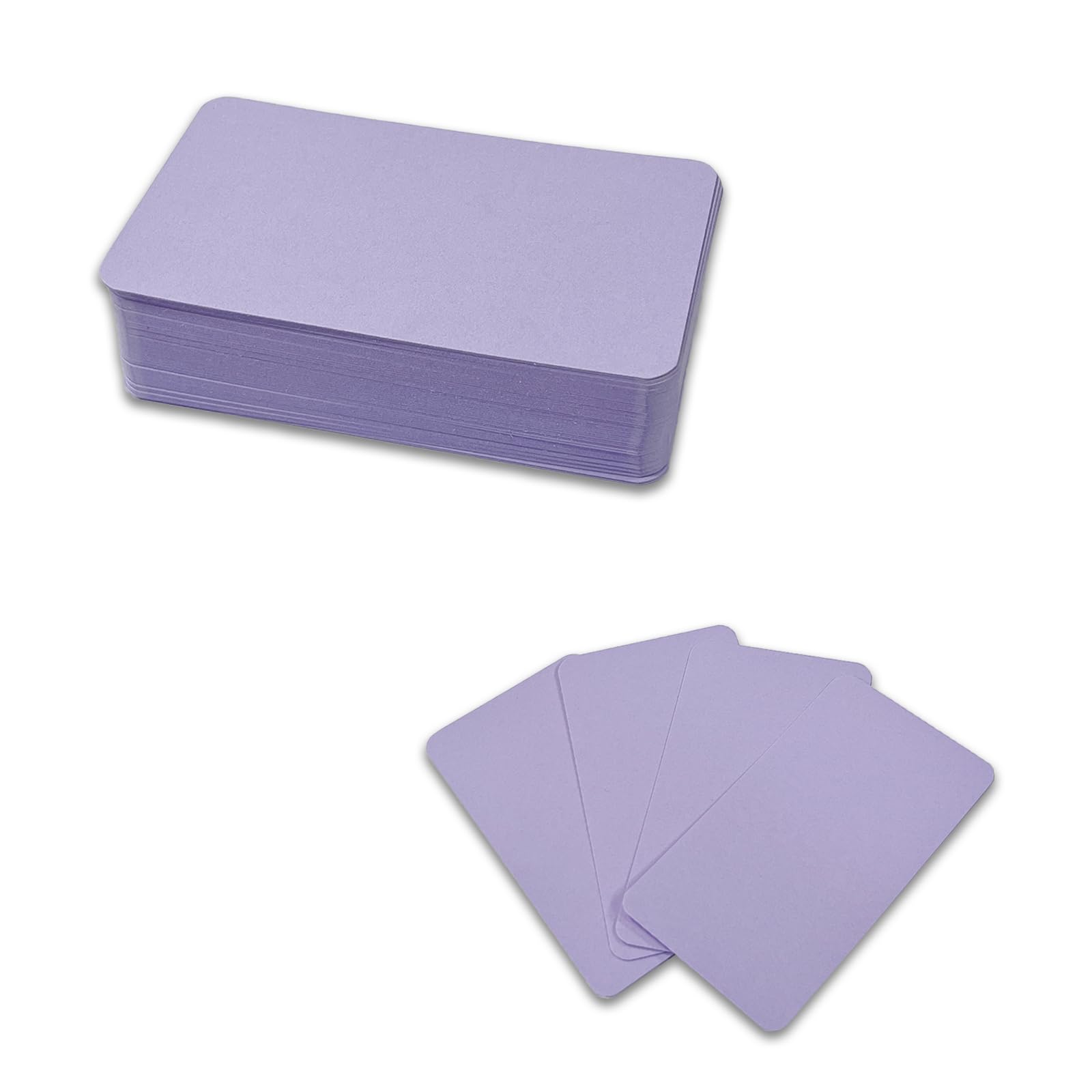 Desuibao 120pcs Mini Colored Index Cards Notecards, 5 x 9 cm Blank Flash Cards, Pastel Note Cards Cute