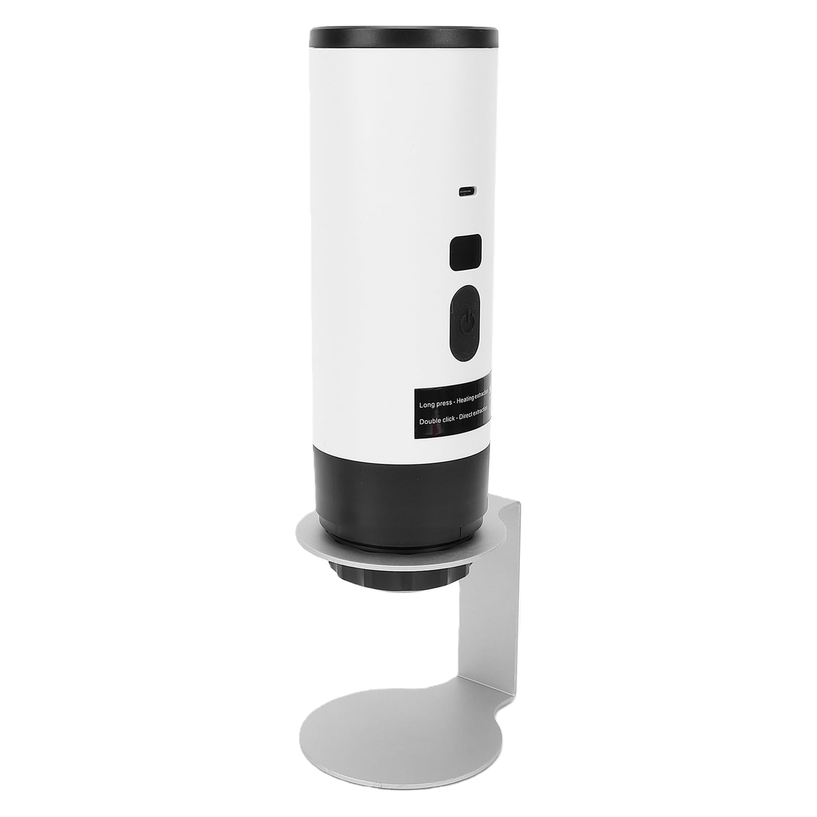 Cryfokt Cafetera Portátil Compacta Autocalentable, Cafetera a Presión de 20 Bares para Camping, Viajes y Oficina