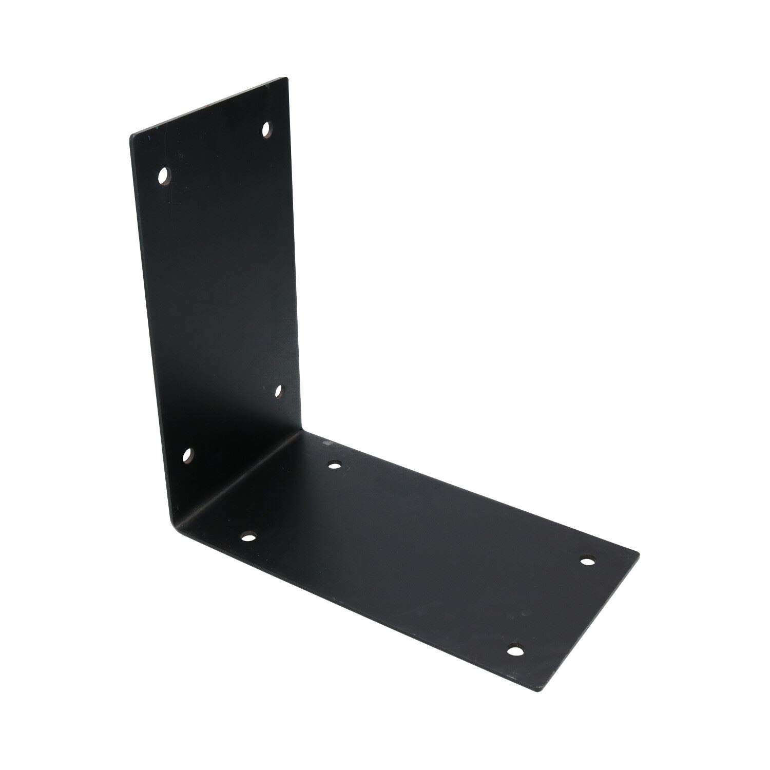 Support fixation murale pour post box avec plaque métallique renfort