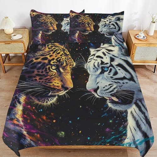 Ropa de cama de leopardo infantil para decorar habitaciones juveniles 2