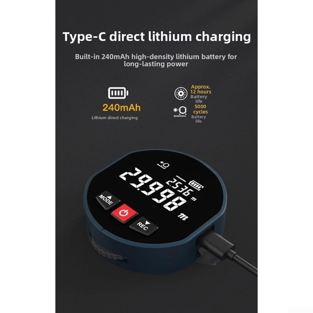 Règle à Rouleau Électronique 999m Précision 1cm