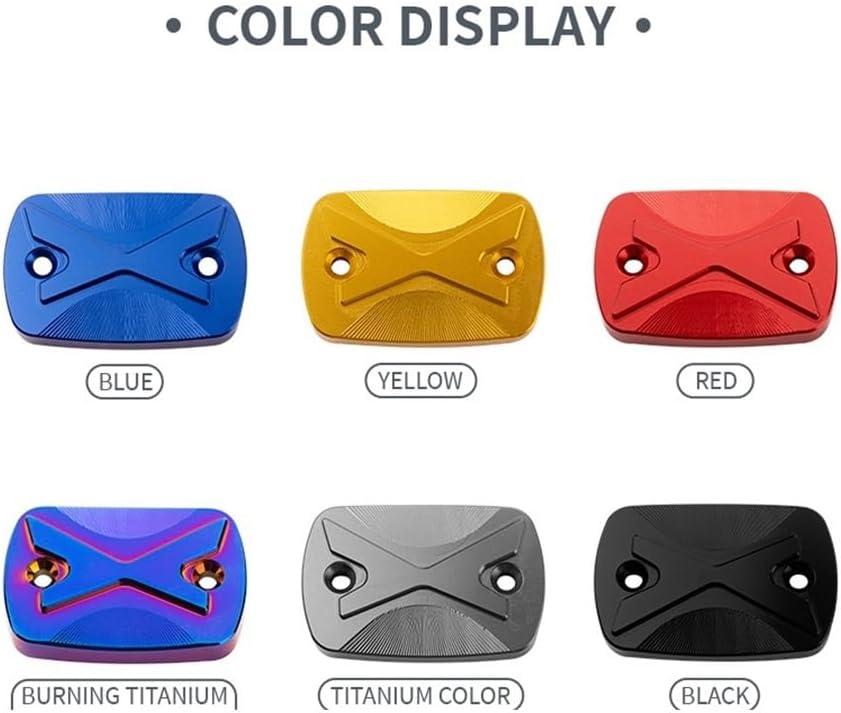 Front Brake Reservoir Cap Motorcycle Accessories For XMAX 125 250 300 Front Brake Fluid Reservoir Oil Cup Cap Cylinder Cover