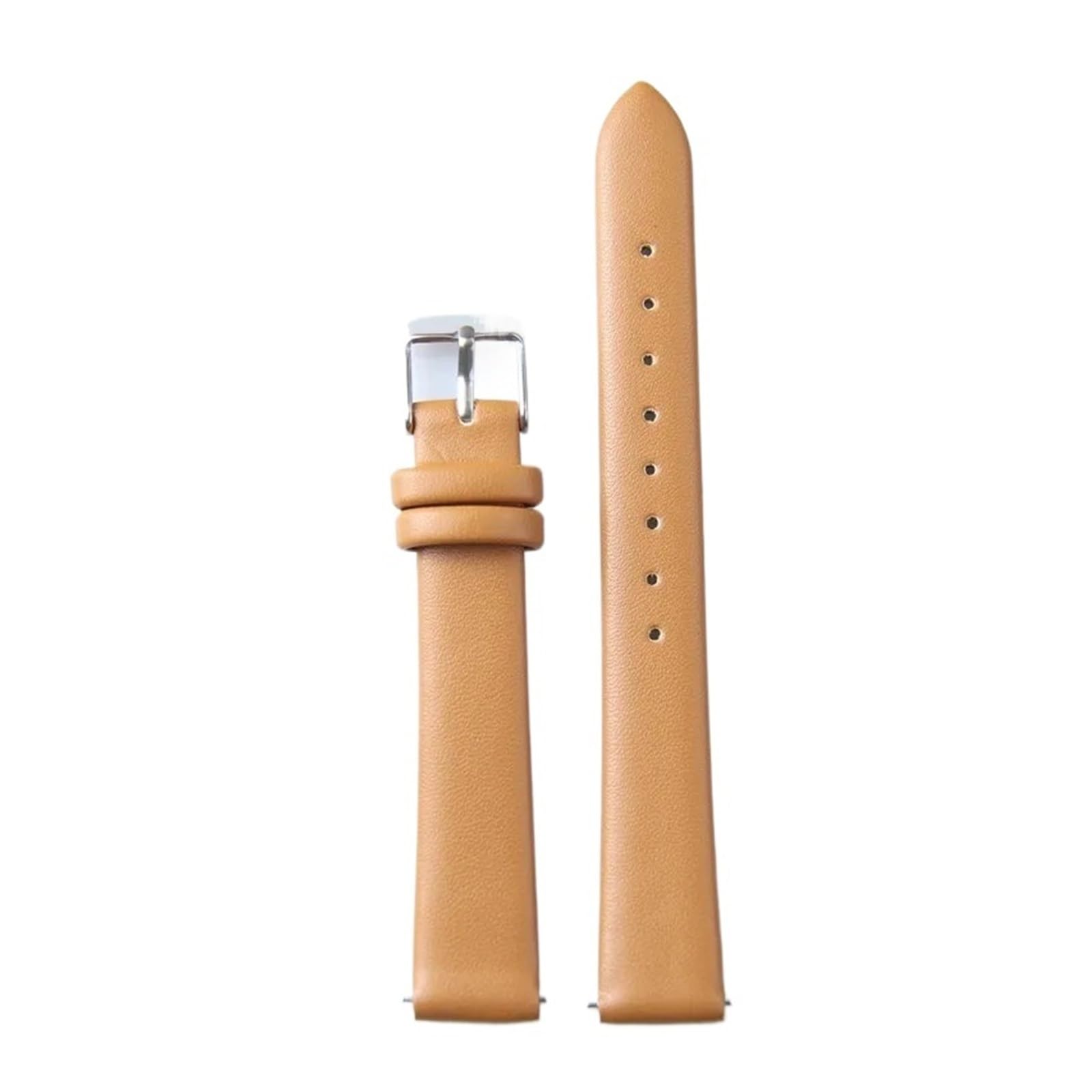 Correa de reloj cuero liberación rápida 12mm LUGEMA para pulsera inteligente 8