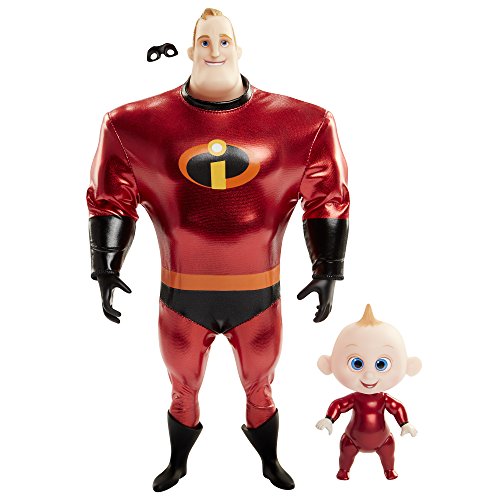 The Incredibles 2 Mr.incredible & Jack-Jack Action Figure Pack #TOP5
