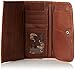 American West Harvest Moon Tri-fold Wallet in Golden Tan