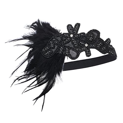 BABEYOND Fascia Anni 20 Gatsby Flapper Headband