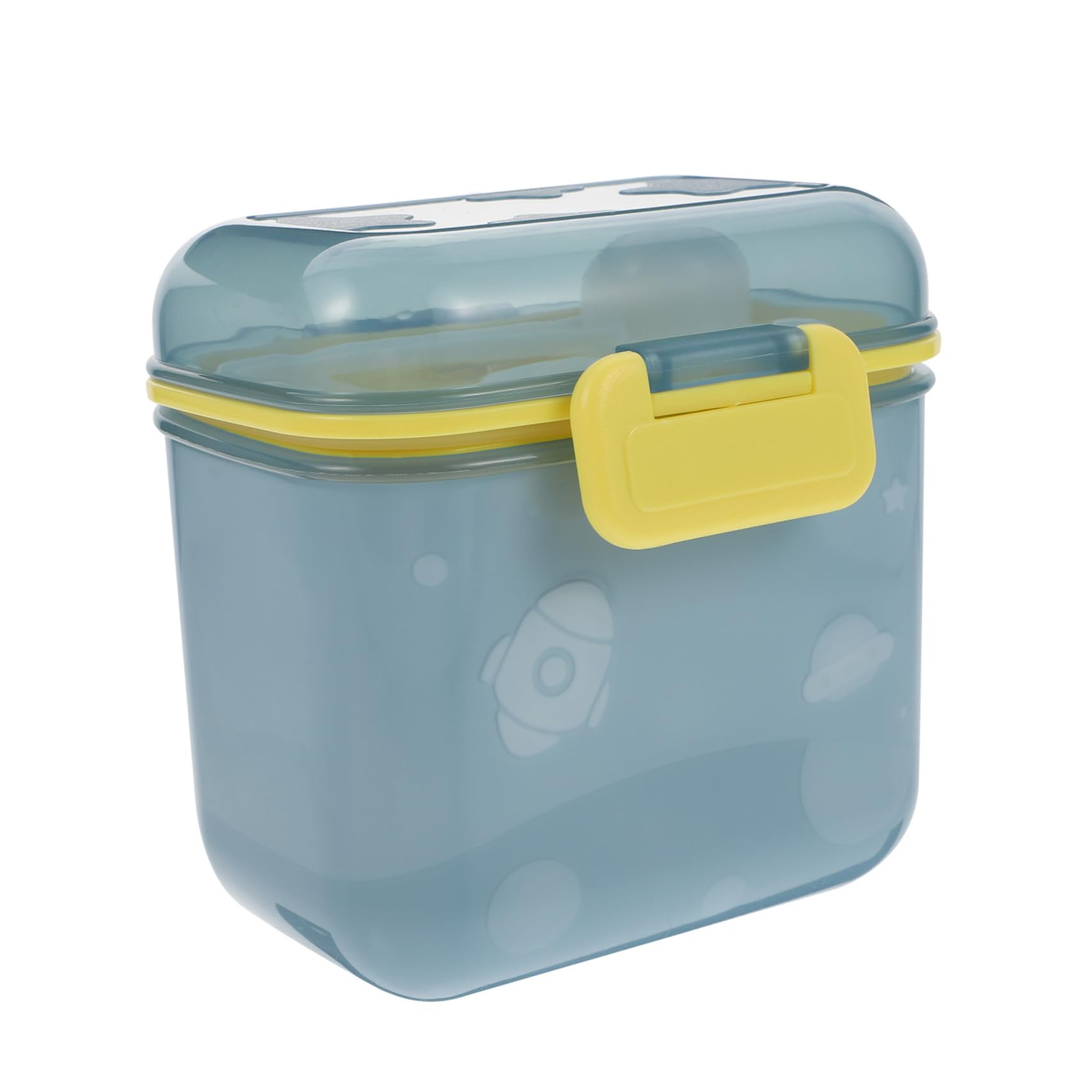 SUPVOX Large Capacity Storage Container Milk Powder Dispenser Box Spoon Pp Silicone Portable Milk Storage Jar