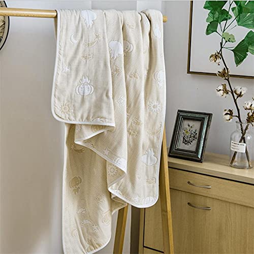 Serviette de Bain bébé Couverture De Bébé Coton Gauze 6 Couches Été Et Automne Enfants Couverture De Couette De Couette De Couette De Couette