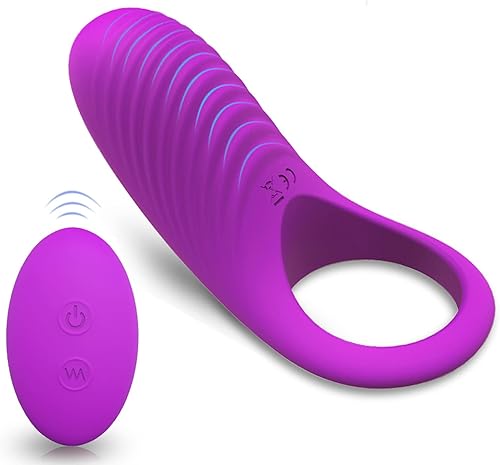 Anillo de polla vibratorio control remoto de 9 velocidades vibrador de silicona médica impermeable recargable potente vibración juguete sexual para