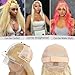 Ruaswey 30 Inch 613 13x6 Lace Front Wig Human Hair 200 Density Blonde Body Wave Lace Front Wigs Human Hair Pre Plucked Blonde Wig Human Hair 613 HD Lace Frontal Wigs