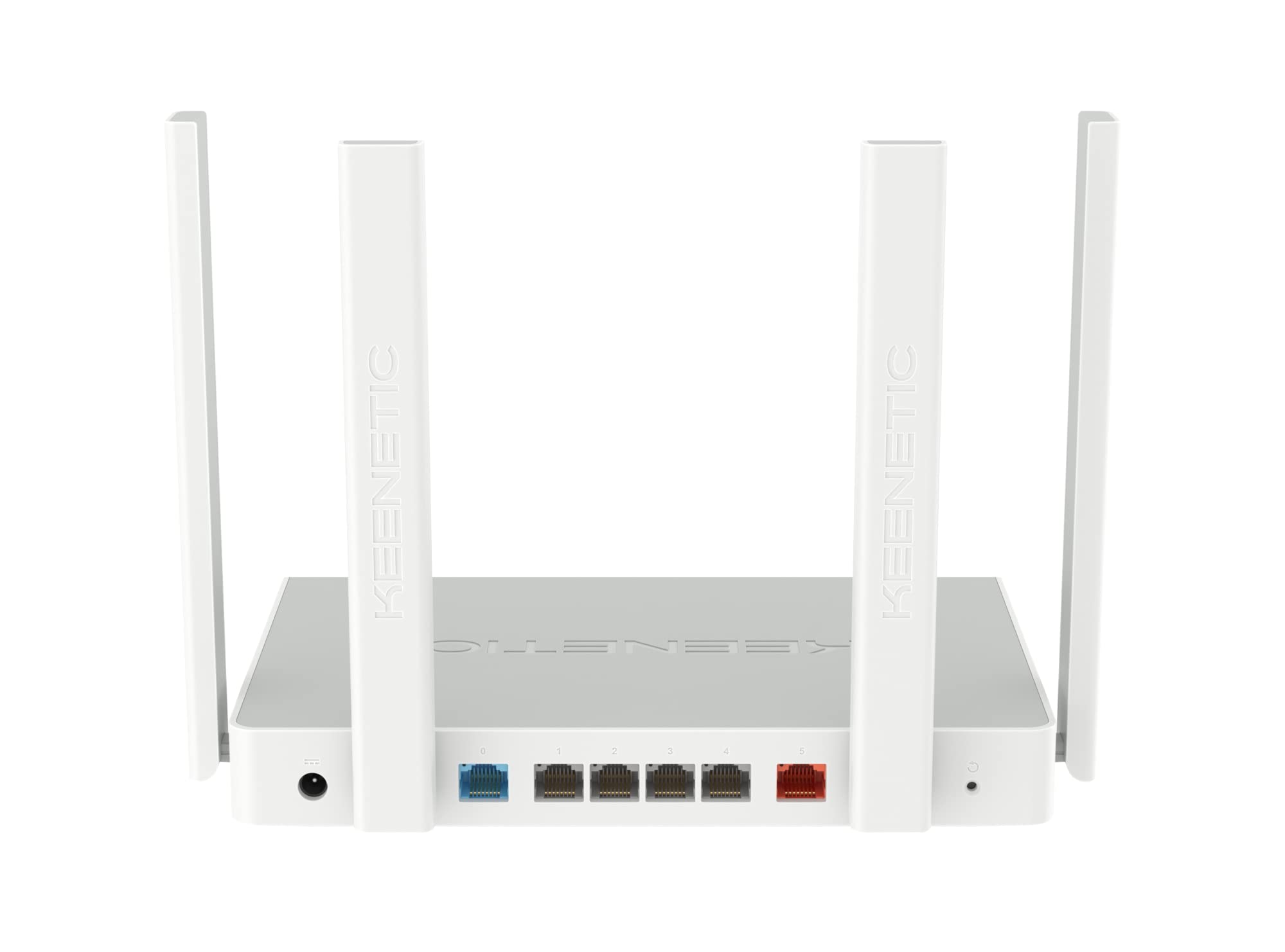 Keenetic Titan Router Multi-Gigabit Wi-Fi 6 mesh AX3200 con CPU ARM dual core, smart switch con 1 porta 2.5 Gigabit e 5 porte 1 Gigabit, porte USB 2.0 e USB 3.0