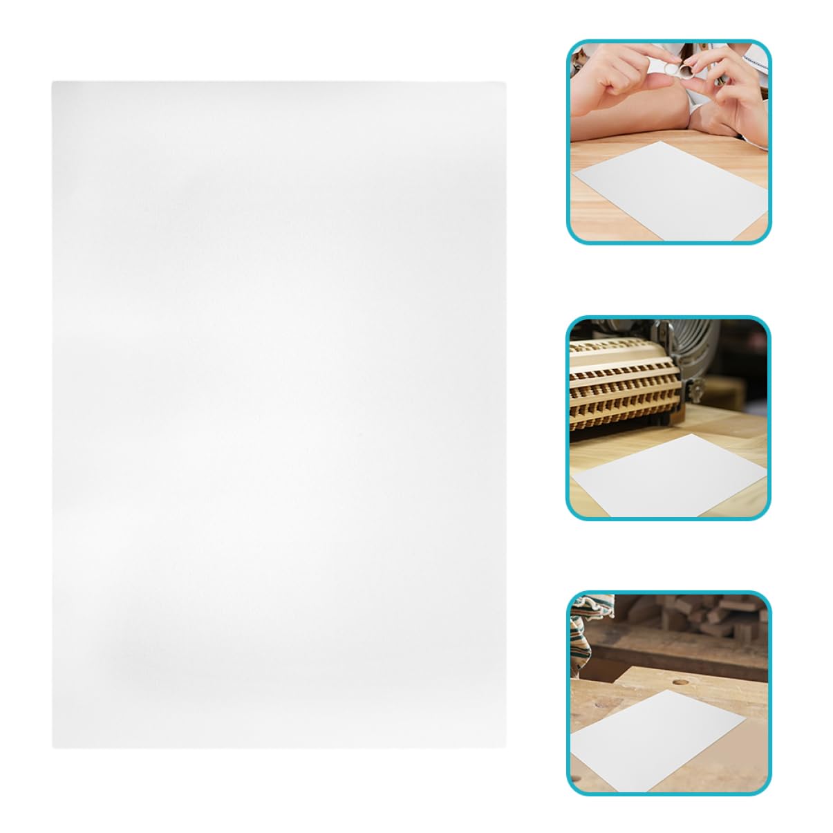 SOLUSTRE 12 Stück Leere Aluminiumplatten zum Basteln Rechteckige Aluminiumbleche aus Aluminium mit Hoher Härte für Selbstgemacht Projekte im Industriebereich