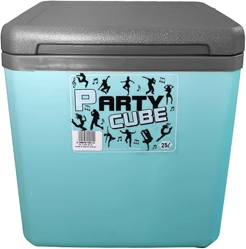 25L Cooler Box โ Portable, Insulated Cooler for Camping, Parties & Outdoors, Blue Color