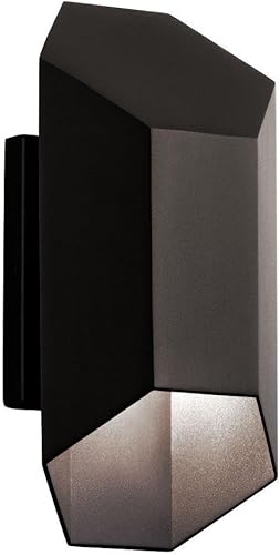 Kichler 49607AZTLED - Soporte de pared LED para exteriores