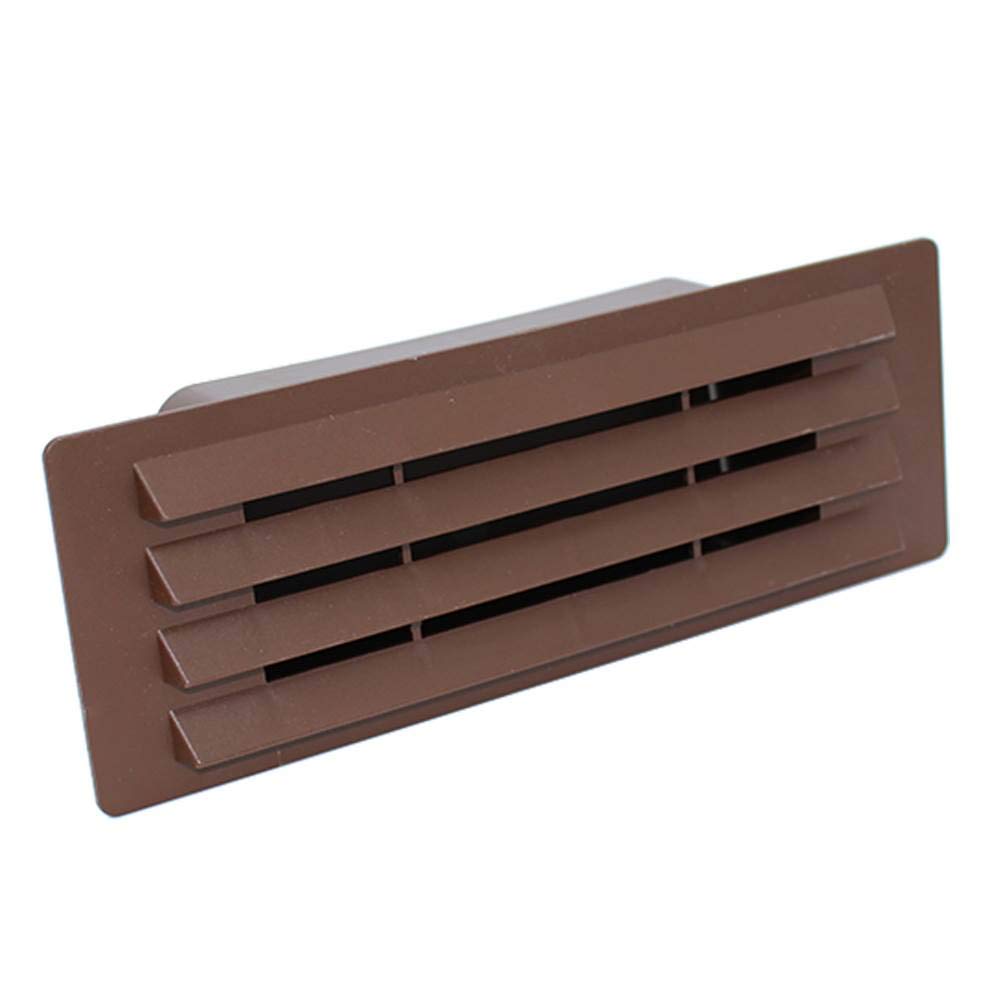 Kair Women's Brown Airbrick Grille With Damper Flap For 150Mm X 70Mm Ducting